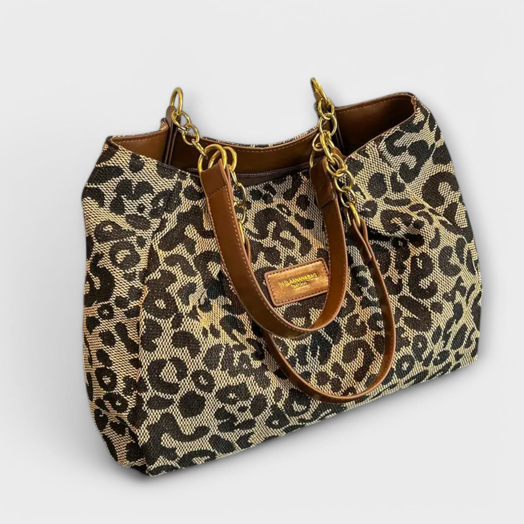Emilia - Leopard Tote