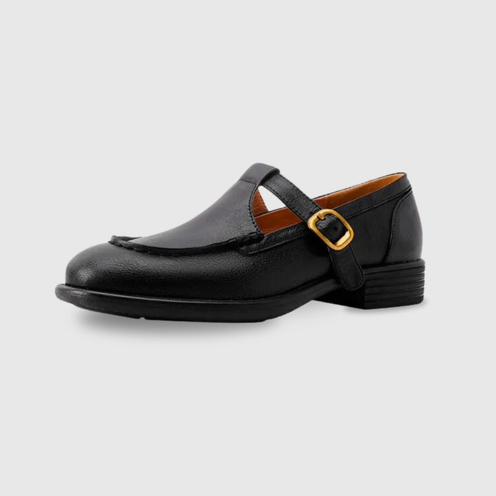 Käthe – Retro-Mary-Jane-Schuhe mit Blockabsatz