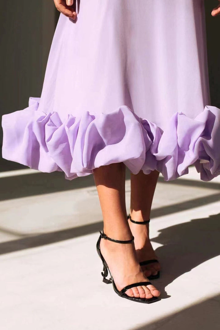 Dahlia | Ärmelloses Damen-Maxikleid mit tailliertem Oberteil für Hochzeitsgäste