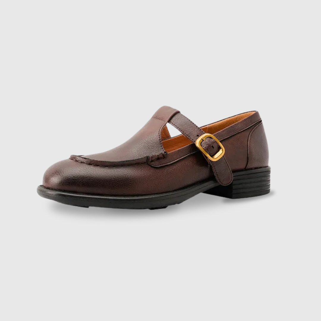 Käthe – Retro-Mary-Jane-Schuhe mit Blockabsatz