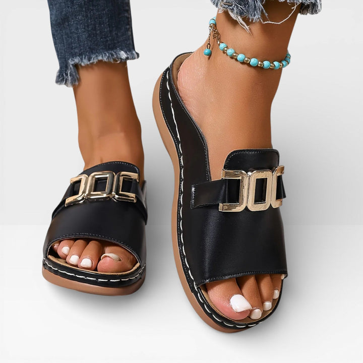 Elegante Sandalen mit Schnalle für Damen – Bequeme Passform
