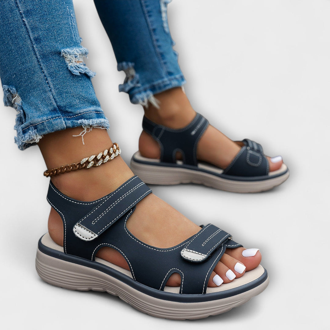 Luftikus - Atmungsaktive Klett-Sandalen