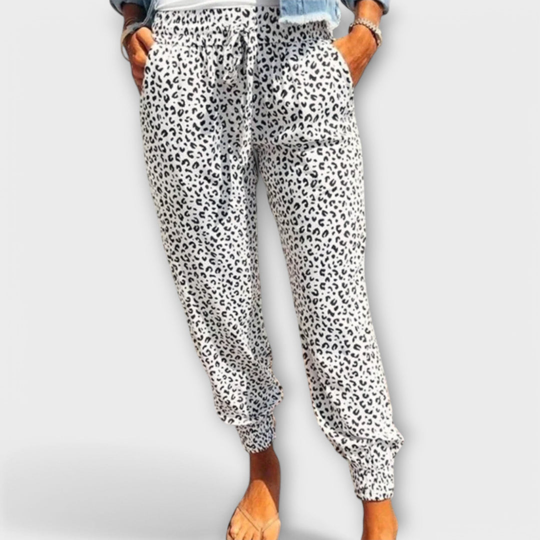 Romhild - Weite Leoparden-Hose