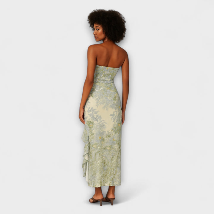 Aria - Cremefarbenes Strapless-Kleid von Sea & Salt