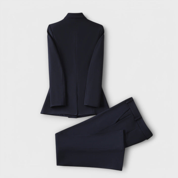 Emma - Weisses Set mit Blazer und Hose