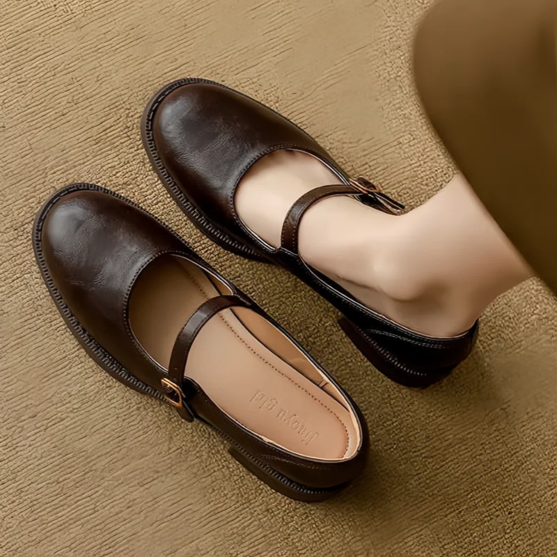 Leni – Schlichte Mary-Jane-Schuhe