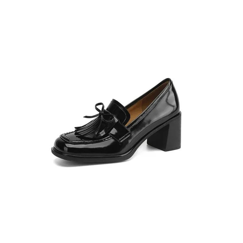 Klara – Loafer mit Blockabsatz