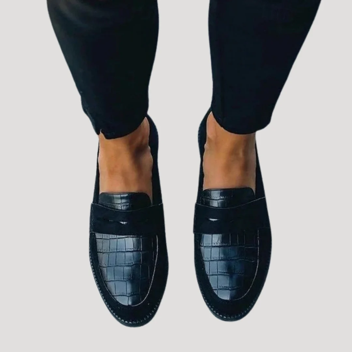 Cordula - Handgefertigte Leder-Slipper