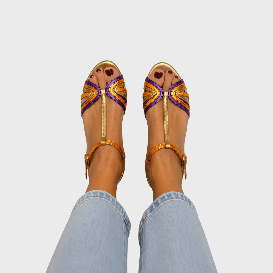 Viviana | Sandalen Mediterrane Farben