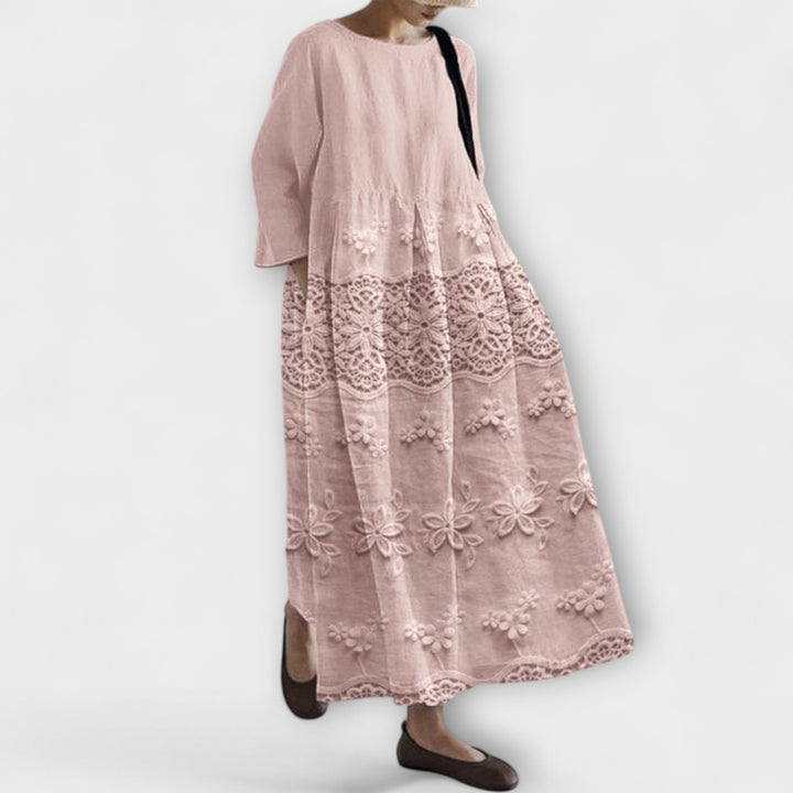 Isabella - Spitzenmuster Kleid