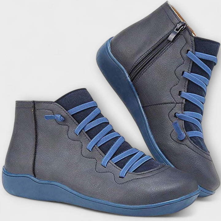 Sieglinde - Bequeme Schnür-Stiefeletten