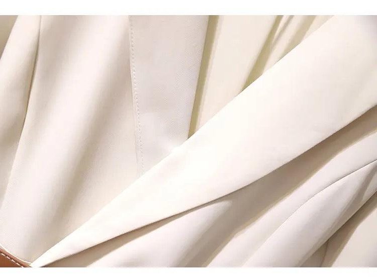Brigitta | Blazerkleid mit Plisseerock und Gürtel für Damen