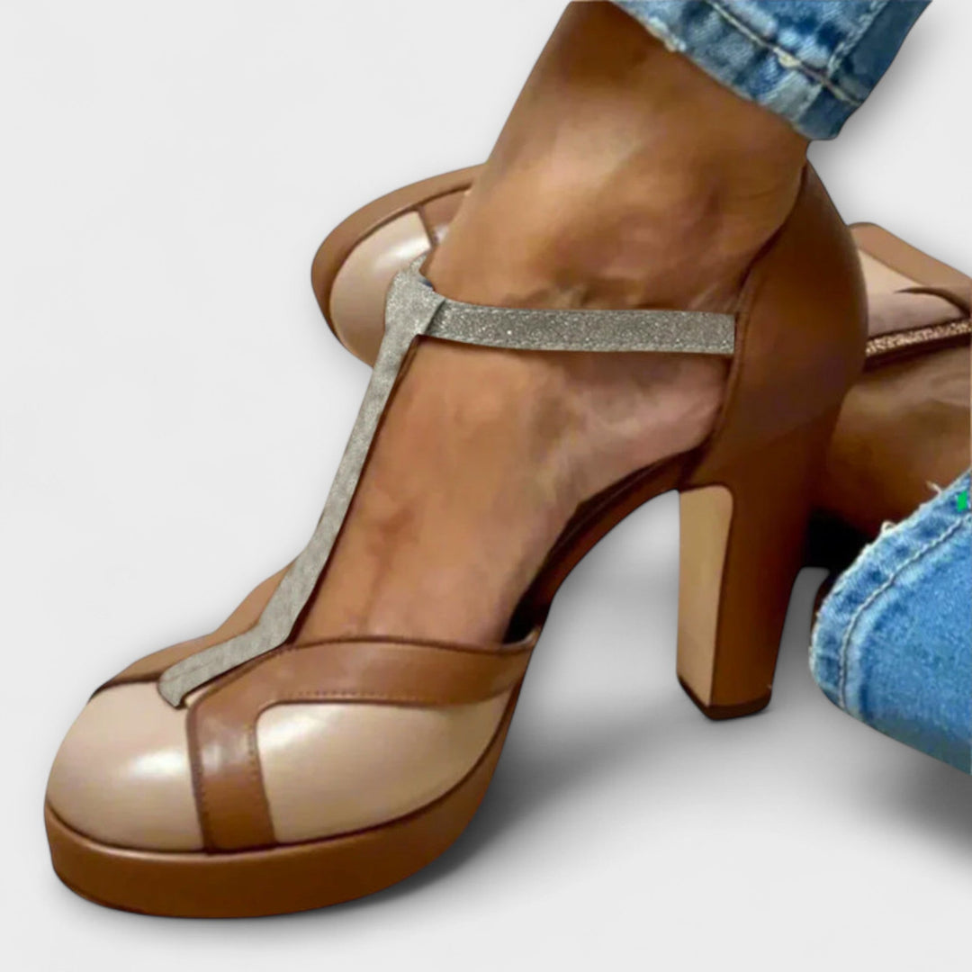 Cordula - Stilvolle Plateau-Pumps