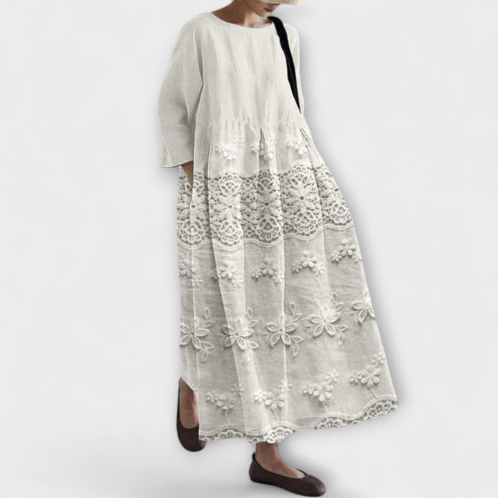 Isabella - Spitzenmuster Kleid