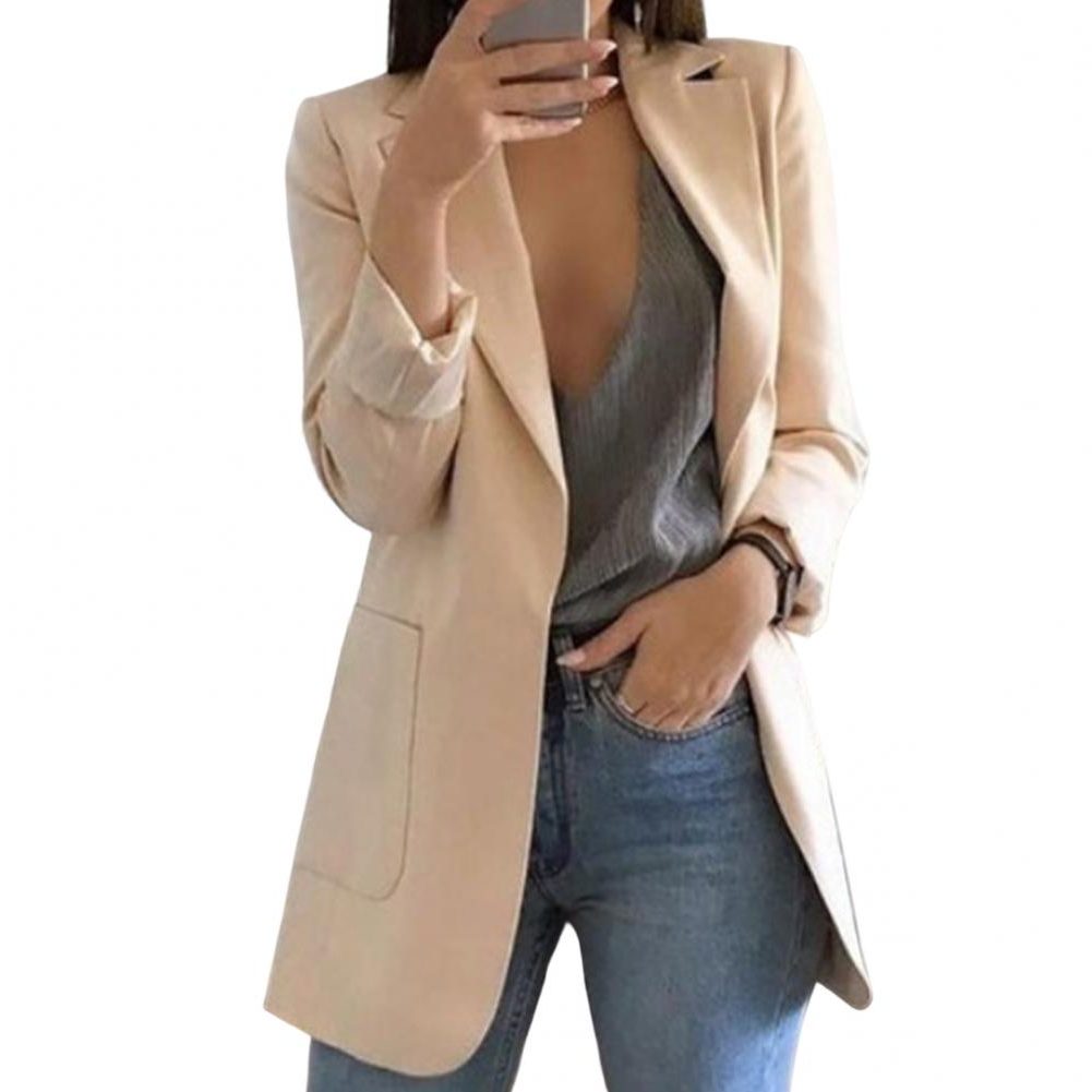 Fiorella | Oversized-Blazer mit Paspeltaschen für Damen