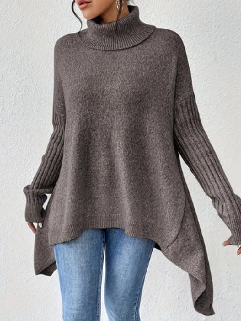 Ilona | Oversized-Rollkragenpullover für Damen