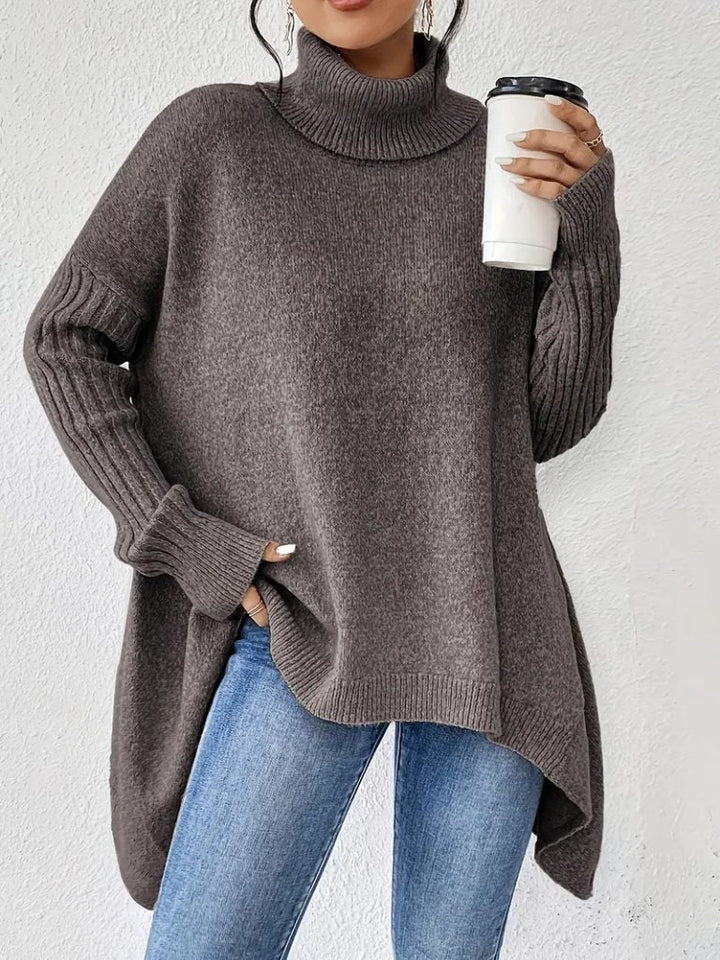 Ilona | Oversized-Rollkragenpullover für Damen