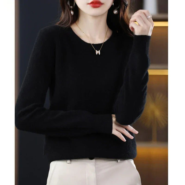 Lucetta | Kaschmirpullover mit Rundhalsausschnitt für Damen