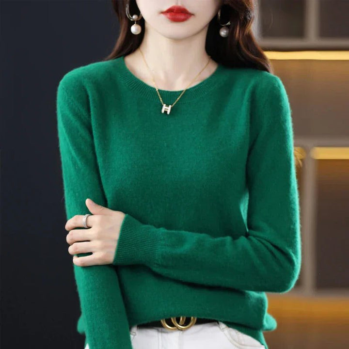 Lucetta | Kaschmirpullover mit Rundhalsausschnitt für Damen
