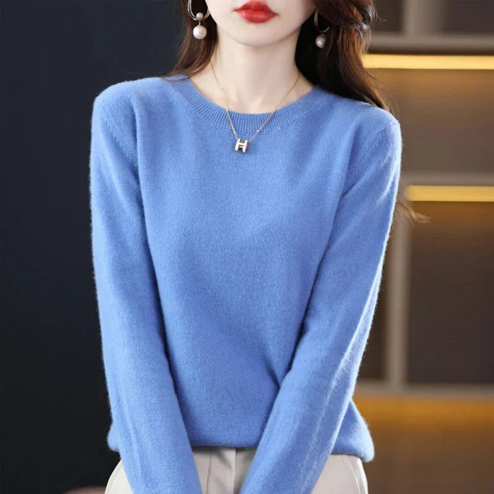 Lucetta | Kaschmirpullover mit Rundhalsausschnitt für Damen