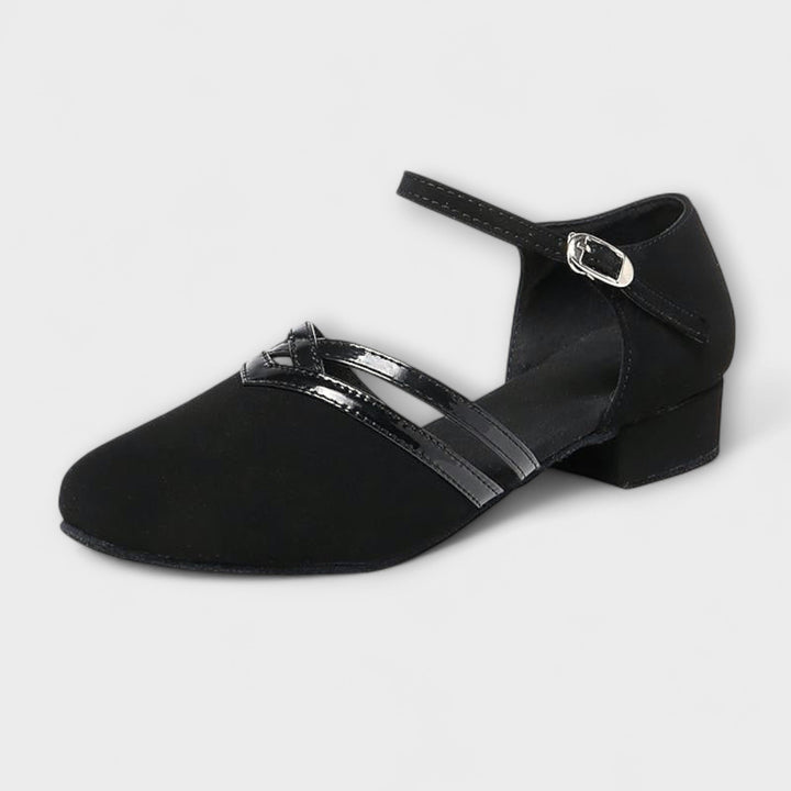 Walburga - Wildleder-Tanzschuhe