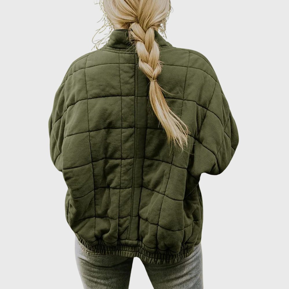 Nina | Oversized-Bomberjacke im Steppdesign für Damen