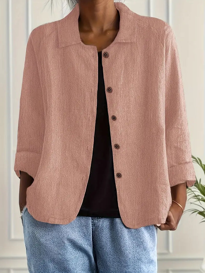 Zara | Oversized-Blazer mit Knopfleiste und breitem Kragen für Damen